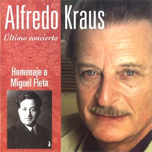 Último concierto con Alfredo Kraus