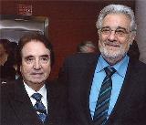 With Plácido Domingo