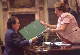 Naming as Honorary Citizen of Valencia