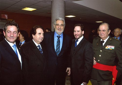 Garcia Asensio and Placido Domingo