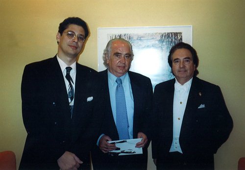 Con Leonel y Antón