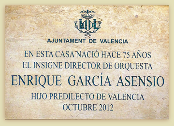 Nombramiento de hijo predilecto de Valencia